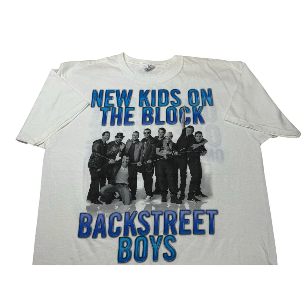 Backstreet Boys New Kids On The Block One Night Tour T Shirt 2011 Concert XL